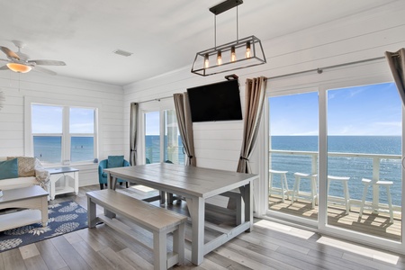 Amazing Gulf views from the dining area