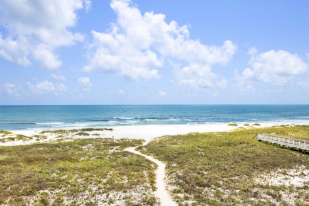 A direct beachfront duplex located in Perdido Key, Florida