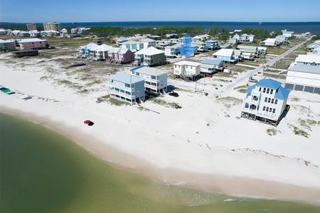 Yellow Bird is 50 yards from the beach!