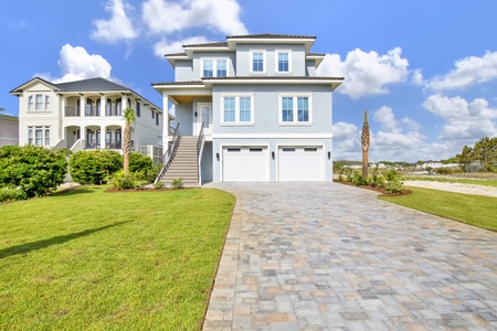 Plenty of space for vehicles in the garage or driveway