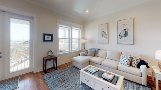 Living Room with couches and tables