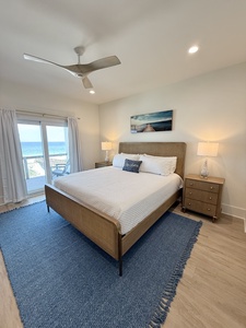 Bedroom 3 has balcony access and a private bathroom
