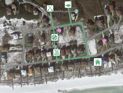Laguna Key Amenities Map