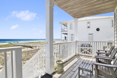 Breathtaking views from the balcony