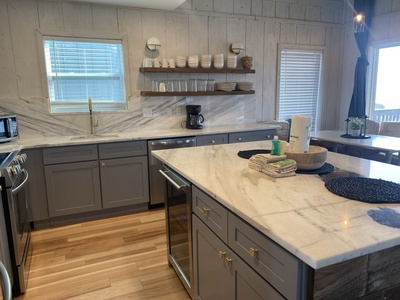 Newly renovated kitchen
