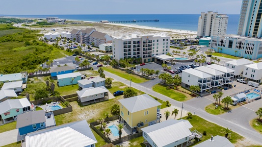 Enjoy fishing off the State Park Pier just a short drive away