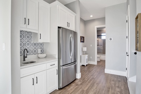 1st floor Coffee/wet bar and another fridge