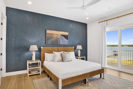 Bedroom 6 has a private bathroom and King bed, sleeps 2