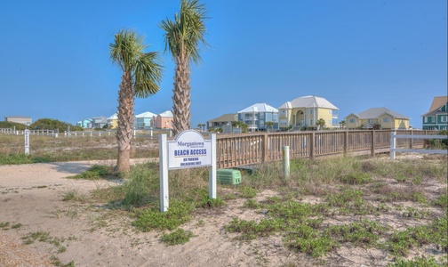 Boardwalk to the beach