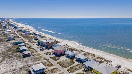 Away from the crowds on the Ft Morgan peninsula