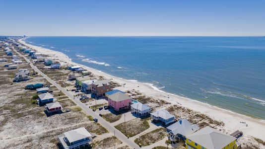 Away from the crowds on the Ft Morgan peninsula