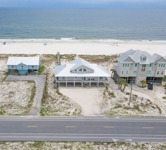 Sought after location with a private beach