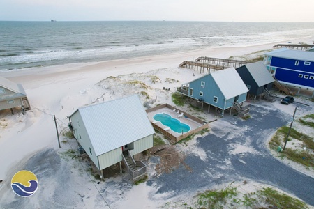 Wings of Eagles is directly next to the community pool shared with 3 other homes