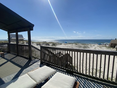 Located directly on the beach in Ft Morgan