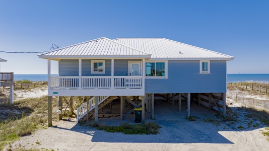 Driveway and covered parking