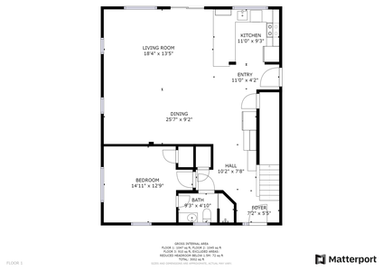 1st floor layout