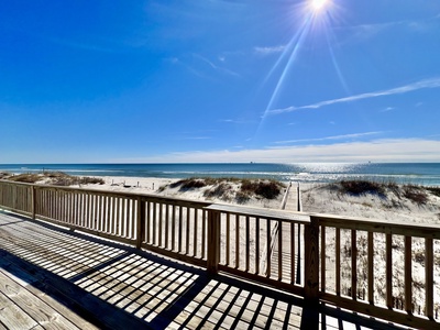 Balcony access from bedroom 1