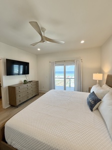 Bedroom 3 offers a TV and King size bed, sleeps 2
