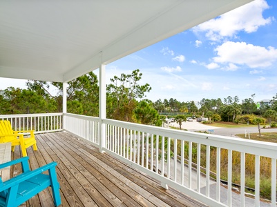 Deck access for bedroom 2