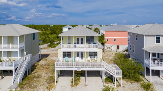 Large driveway and covered parking