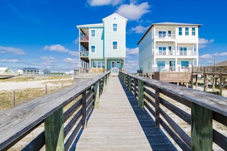 Private beach walk-over and an outdoor shower