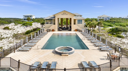 Guests have access to the Kiva Beach Club- a beachside pool and restaurant