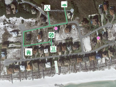 Laguna Key Amenities Map