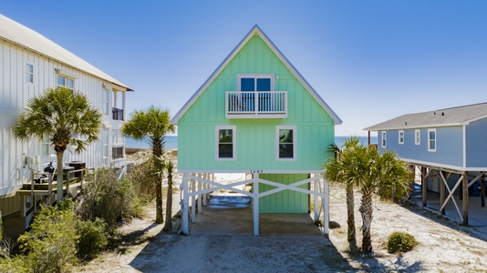 West Beach Blvd view and driveway of Life After Five