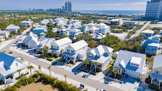 Birdseye view of the Village of Tannin community