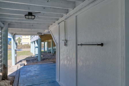 Outdoor shower
