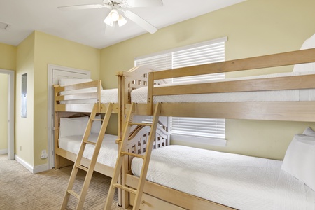 Bunk room,  2nd floor, 2 twin bunks, sleeps 4