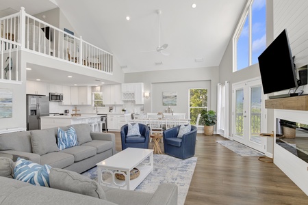 This pet-friendly home can accommodate 10 guests
