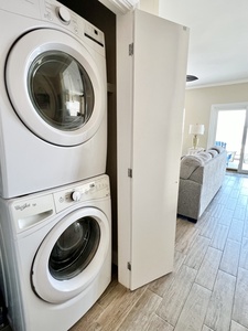 Washer/Dryer located on the 1st floor