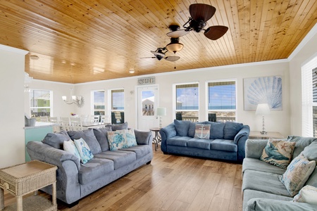 A Wave From It All is a 4 bedroom, 3 bath home
