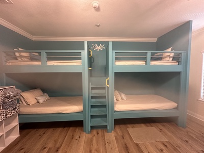 2nd floor custom bunk room