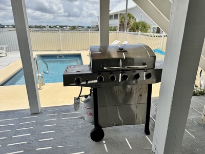Propane Grill provided