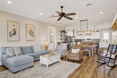 Sun Dogs Cottage is a 3 bedroom, 2 bath home