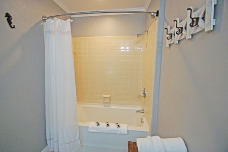 Tub/shower combo