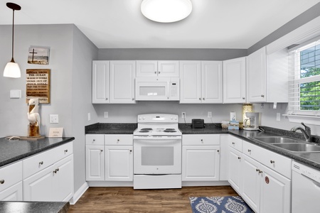 Large and updated kitchen