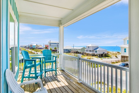 With views of the Gulf from every balcony