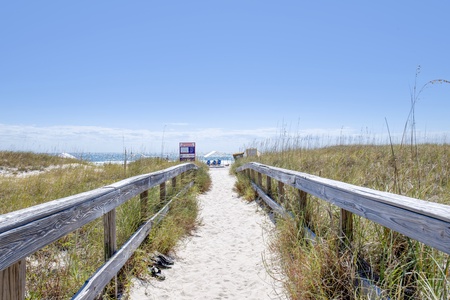 Community beach access