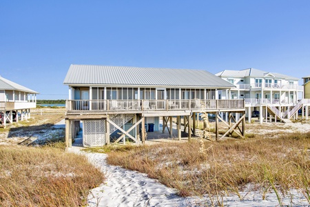 View of Howard Ranch from the beach - 4 bedroom/4 bath  vacation home