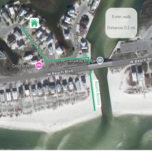 4 Beach Dolphins beach access