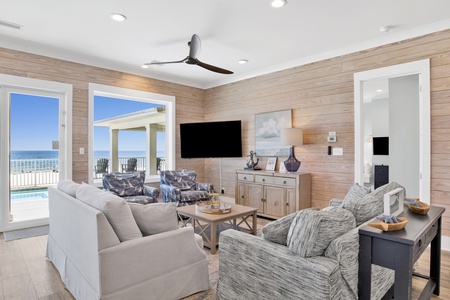 The main floor living room