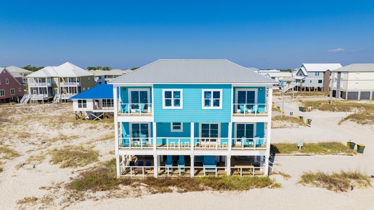 Located on the FT Morgan peninsula with pet-friendly beaches