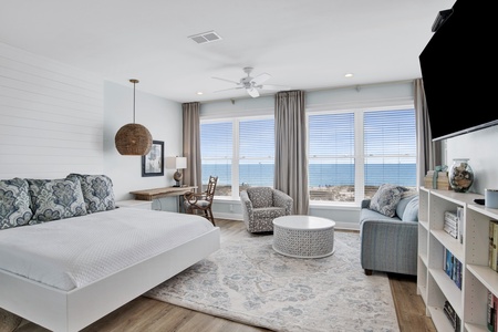 Amazing views from the large master bedroom