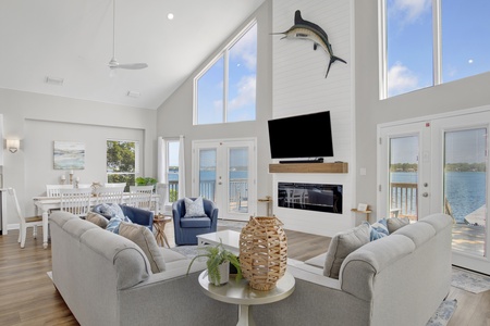 Driftwood Dreams is a 4 bedroom, 3.5 bath home