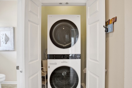 Full size washer and dryer