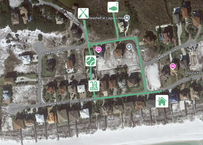 Laguna Key Amenities Map