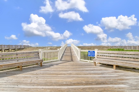 Boardwalk to the beach